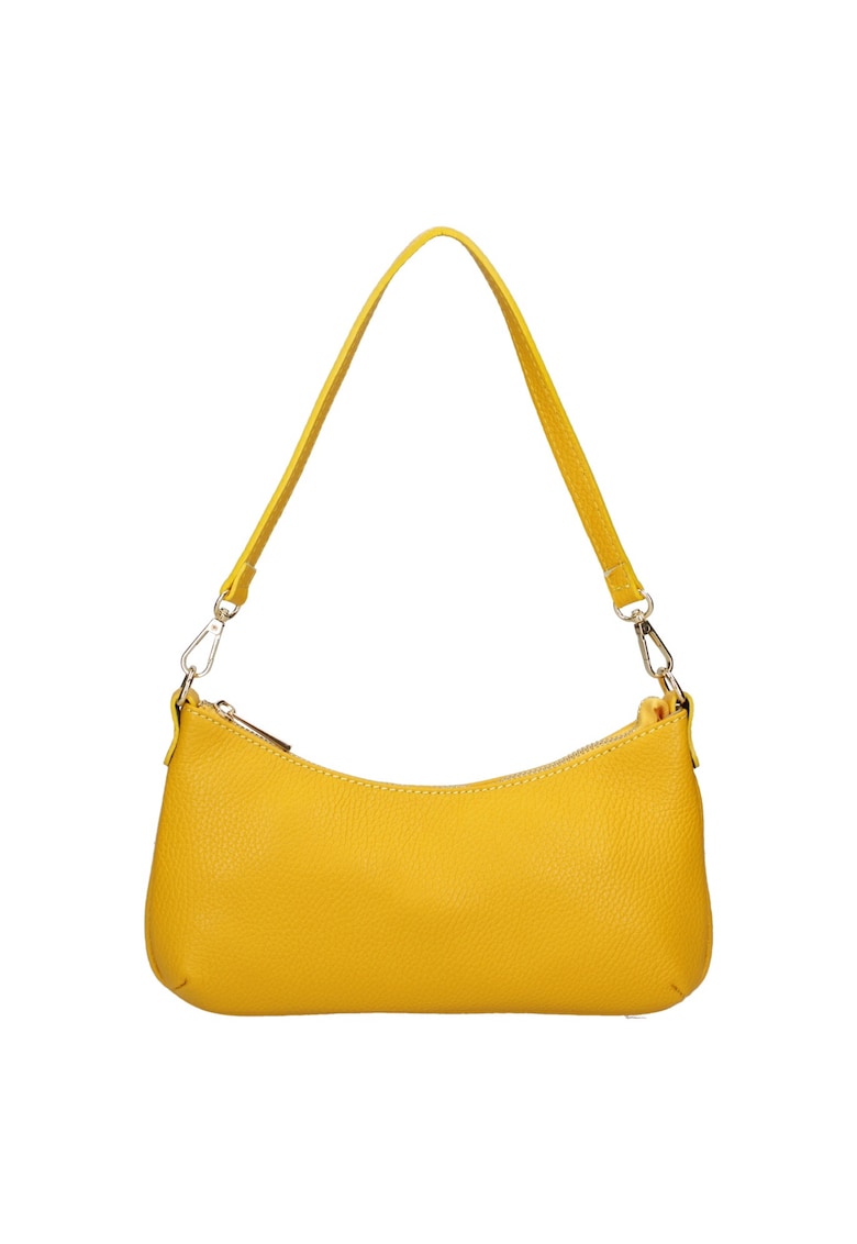 Geanta baguette de piele