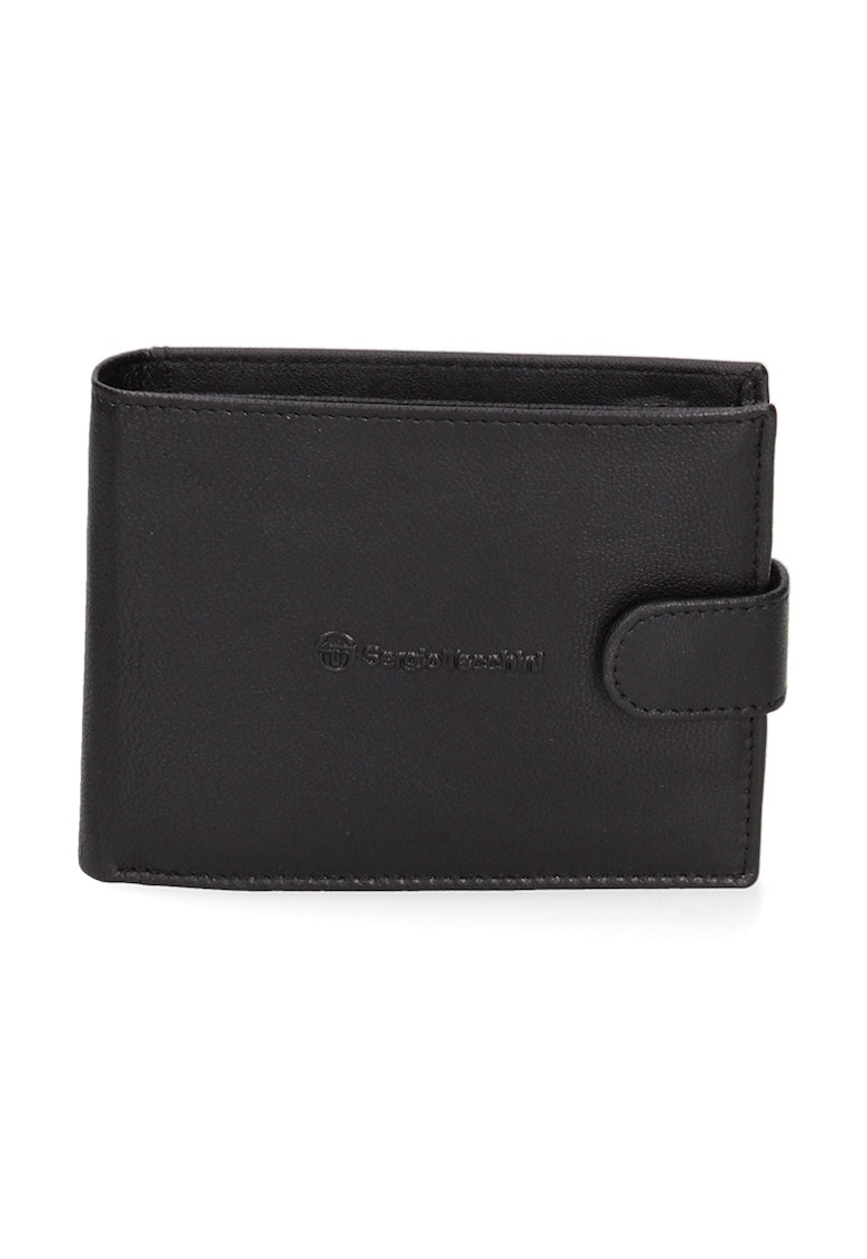 Portofel de piele cu logo