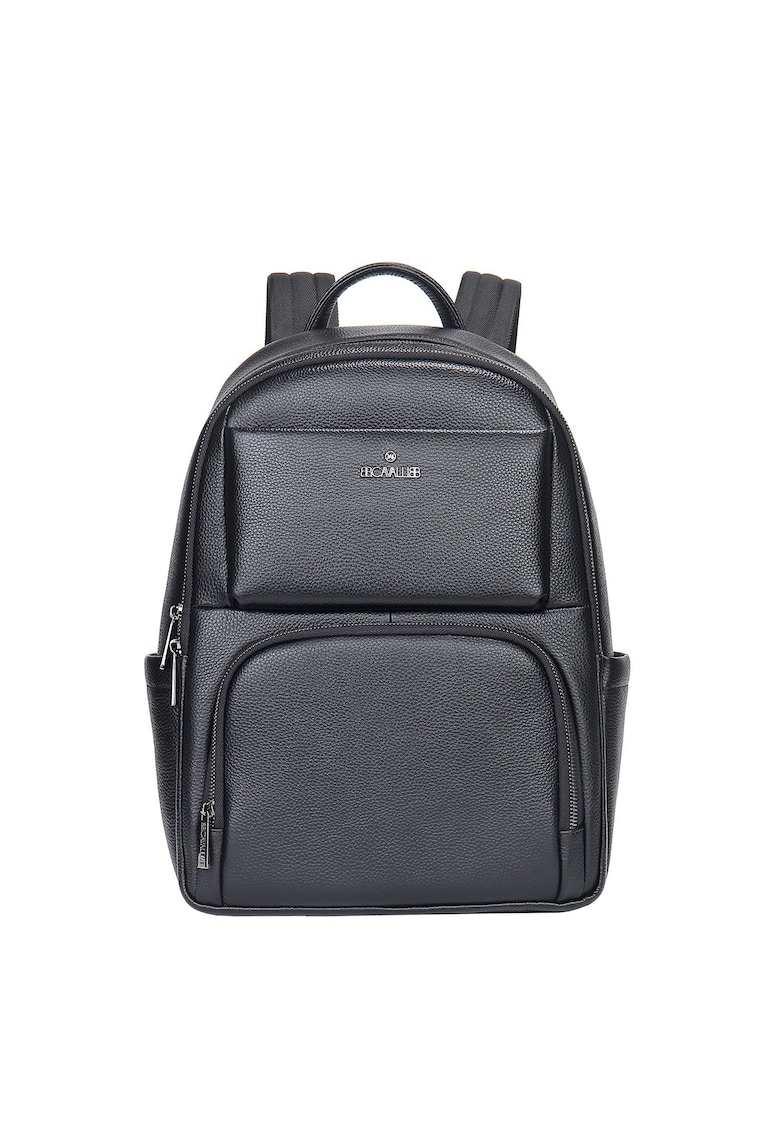 Rucsac unisex de piele cu un compartiment pentru laptop