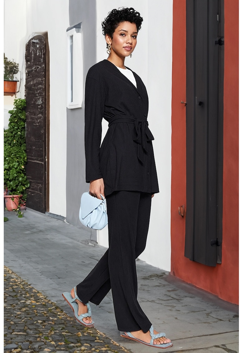 Trening dama 114787-7871 - Poliester/Elastan - Negru