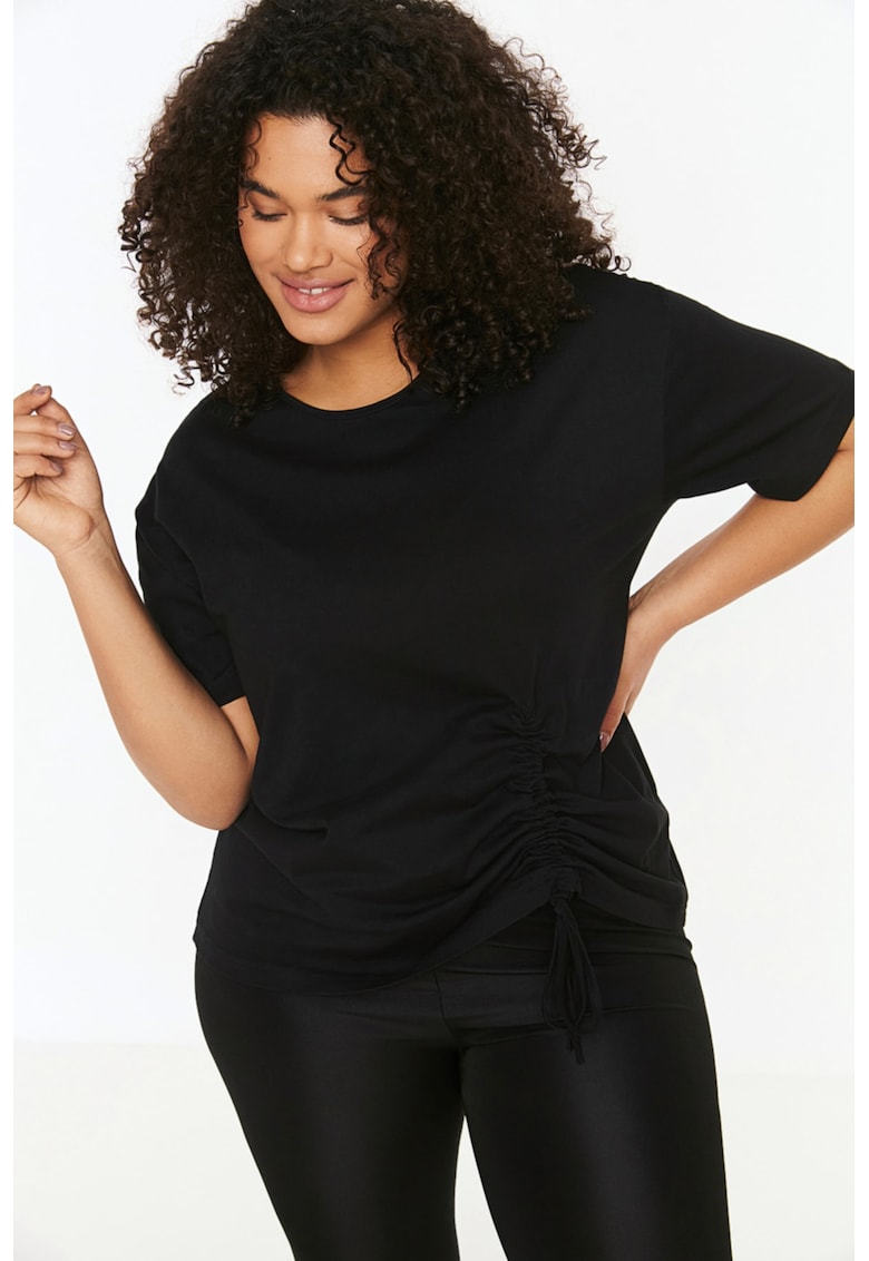 Tricou dama 103481-7871 - Bumbac - Negru