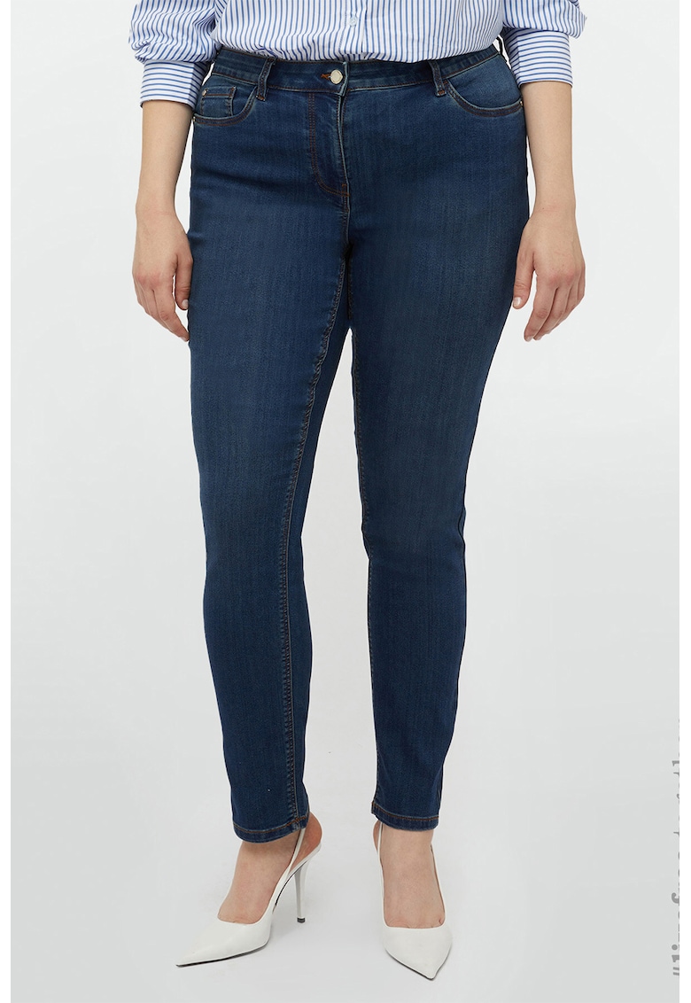 Blugi skinny - Bleumarin