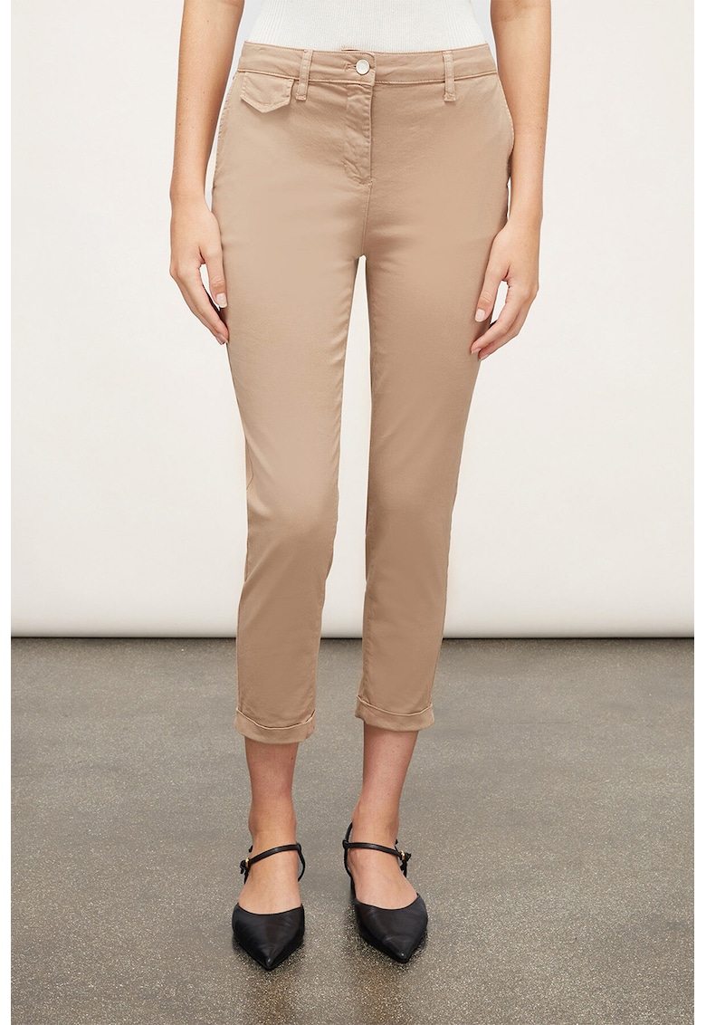 Pantaloni chino capri