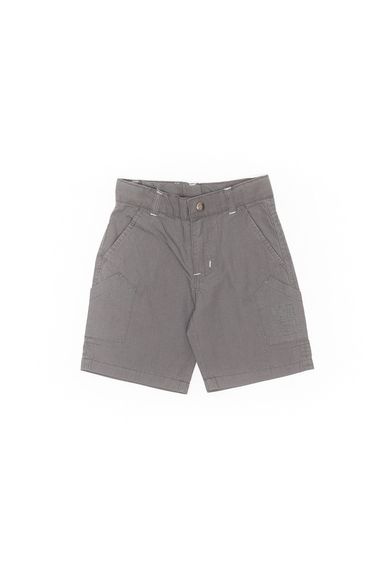 Pantaloni scurti cu capsa - din bumbac - baieti - 41332-2