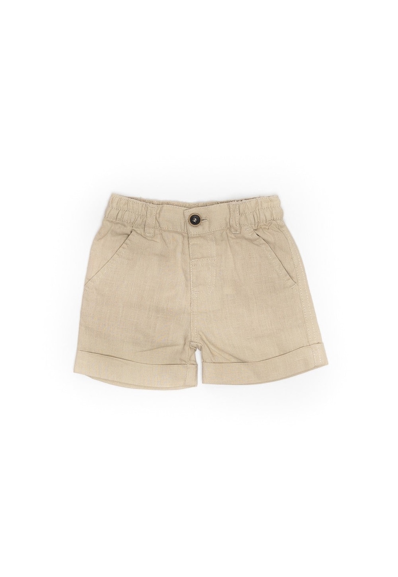 Pantaloni scurti bebelusi - 51132-4 - Crem -