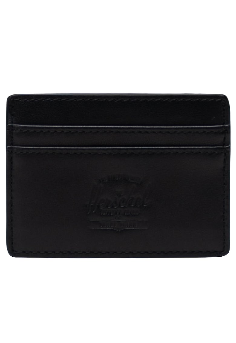 Herschel Portofel unisex - Charlie Leather RFID Wallet 11146 - Negru