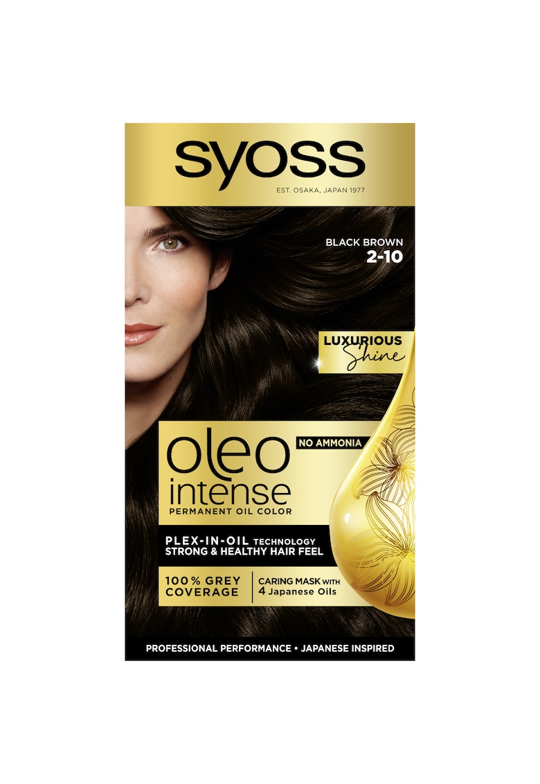 Vopsea de par permanenta fara amoniac Color Oleo Intense Saten - 115ml