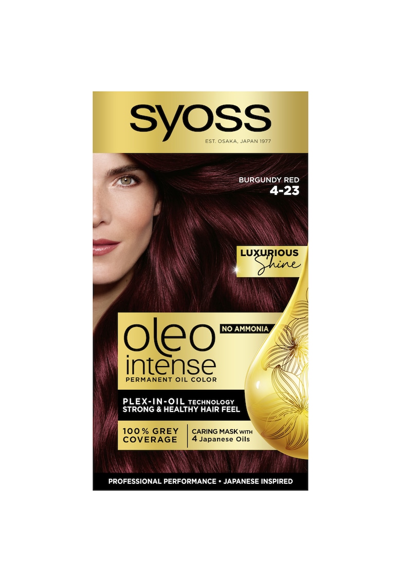 Vopsea de par permanenta fara amoniac Color Oleo Intense 115 ml - 4-23