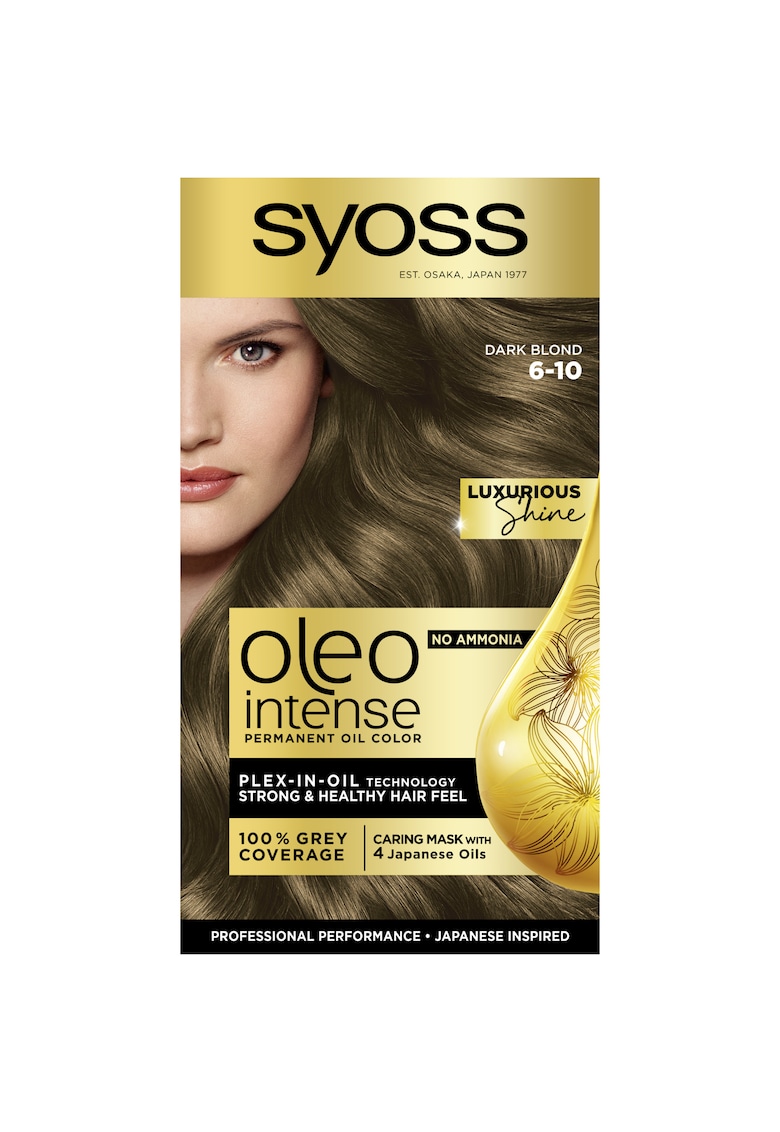 Vopsea de par permanenta fara amoniac Color Oleo Intense Saten - 115ml