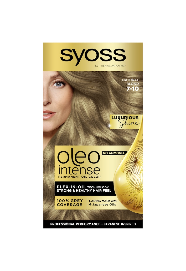 Vopsea de par permanenta fara amoniac Color Oleo Intense Saten - 115ml