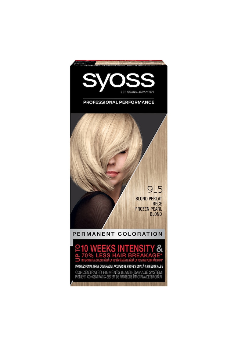 Vopsea de par permanenta Color Baseline 115 ml - Blond perlat rece