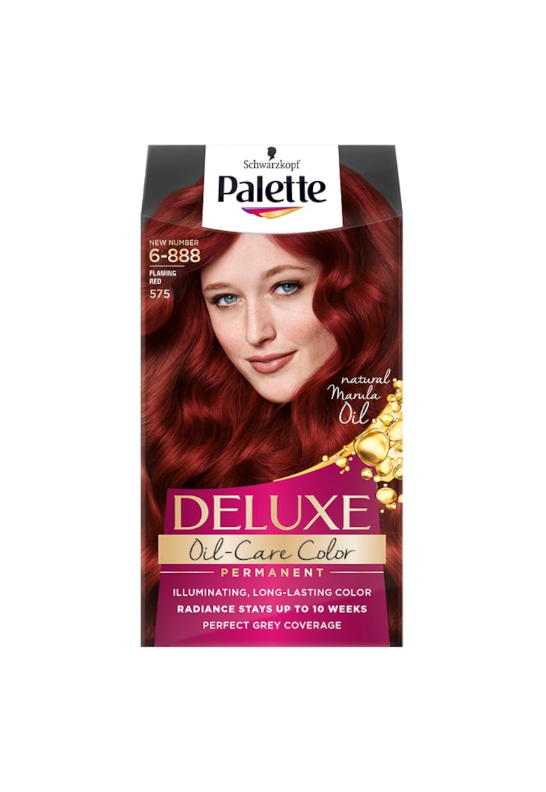 Vopsea de par permanenta Deluxe 1 - Rosu Intens