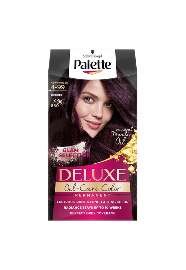 Vopsea de par permanenta Deluxe 1 - Brun violet