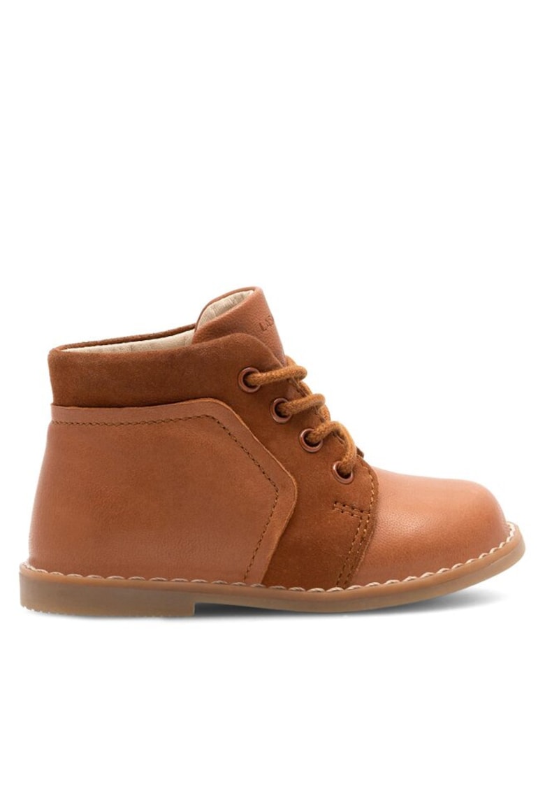 Ghete copii - 8279 - Piele naturala - Maro
