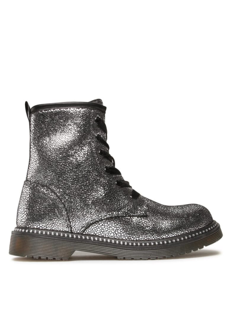Nelli Blu Ghete copii - 44030 - Sintetic - Negru - Argintiu