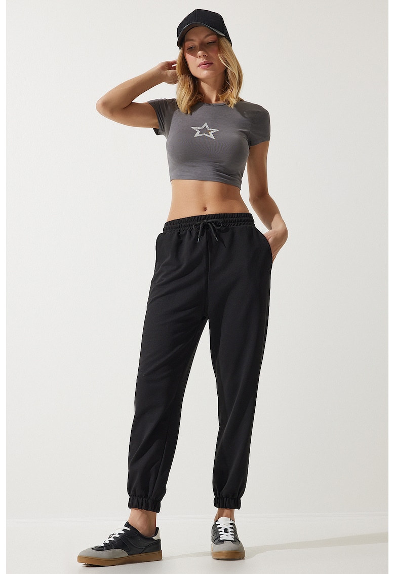 Pantaloni de trening cu buzunare laterale