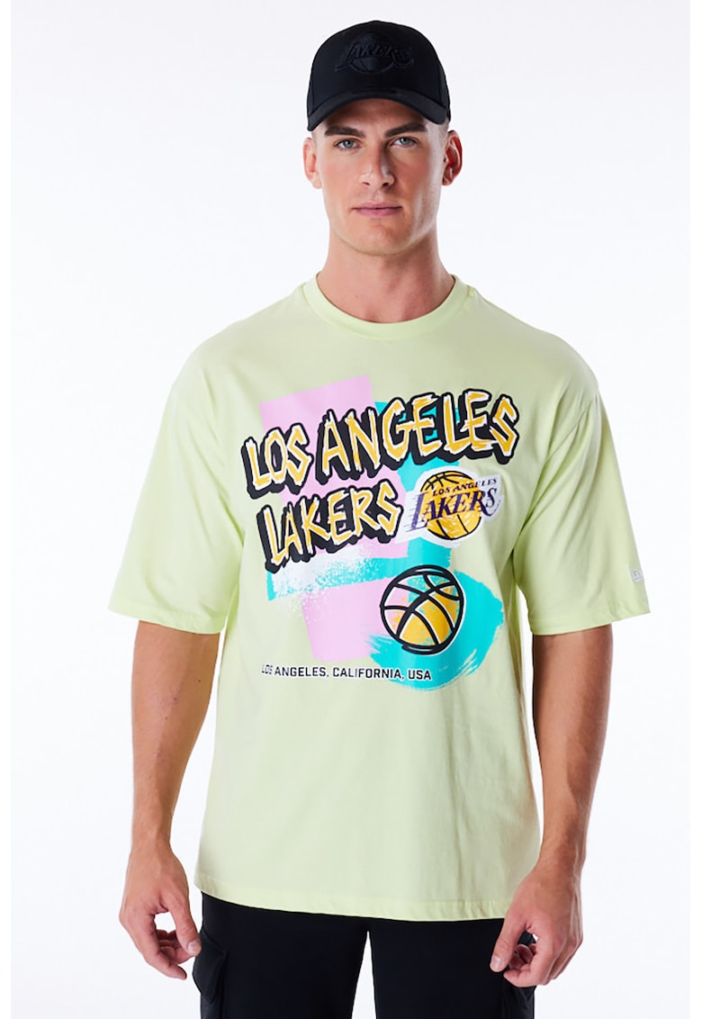 Tricou cu imprimeu LA Lakers Retro