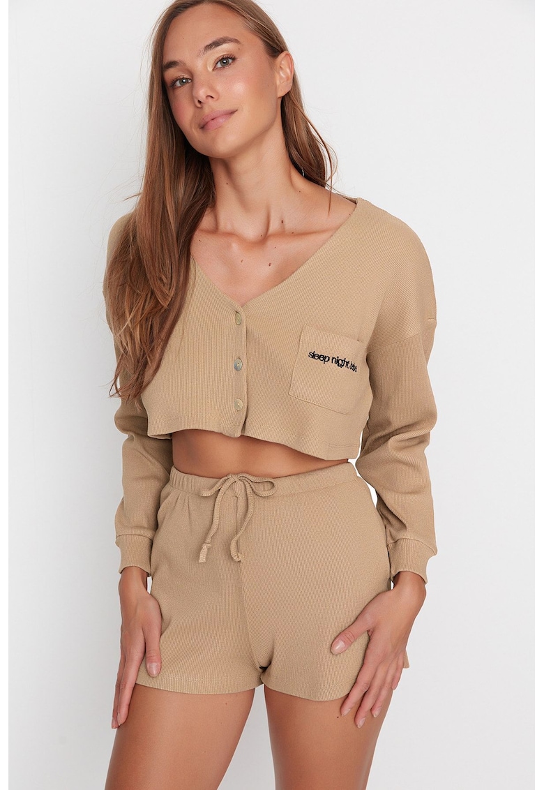 Pijama dama 1096937871 - Poliester/Bumbac/Elastan