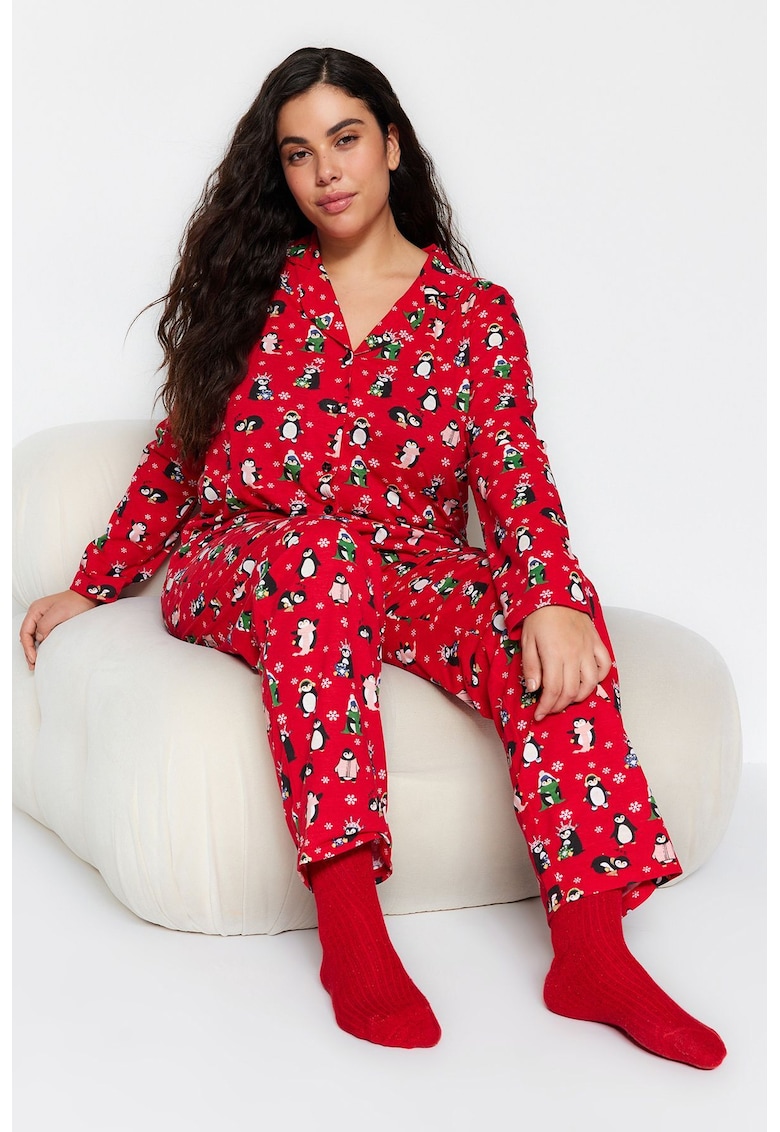 Pijama dama 1114517871 - Bumbac/Poliester