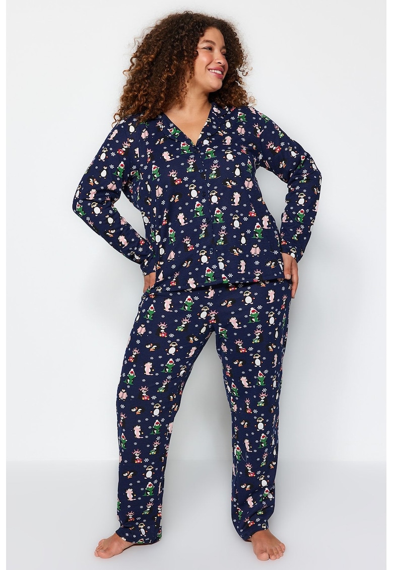 Pijama dama 1114517871 - Bumbac/Poliester