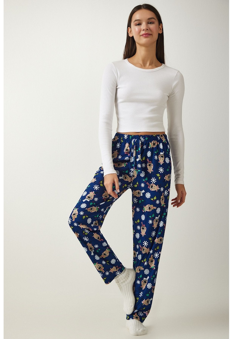Pantaloni de pijama dama 728977871 - Bumbac
