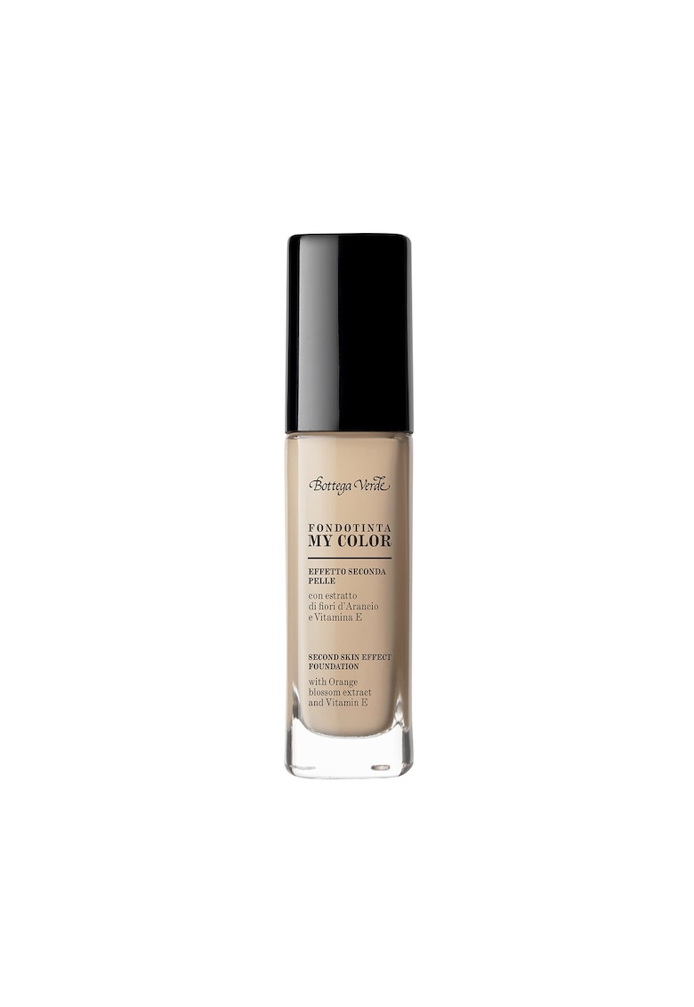 Fond de ten - efect de piele perfecta - cu extract de floare de portocal si Vdwqfitamina A - bej deschis - Fondotinta My color - 30 ML - - Bej deschis
