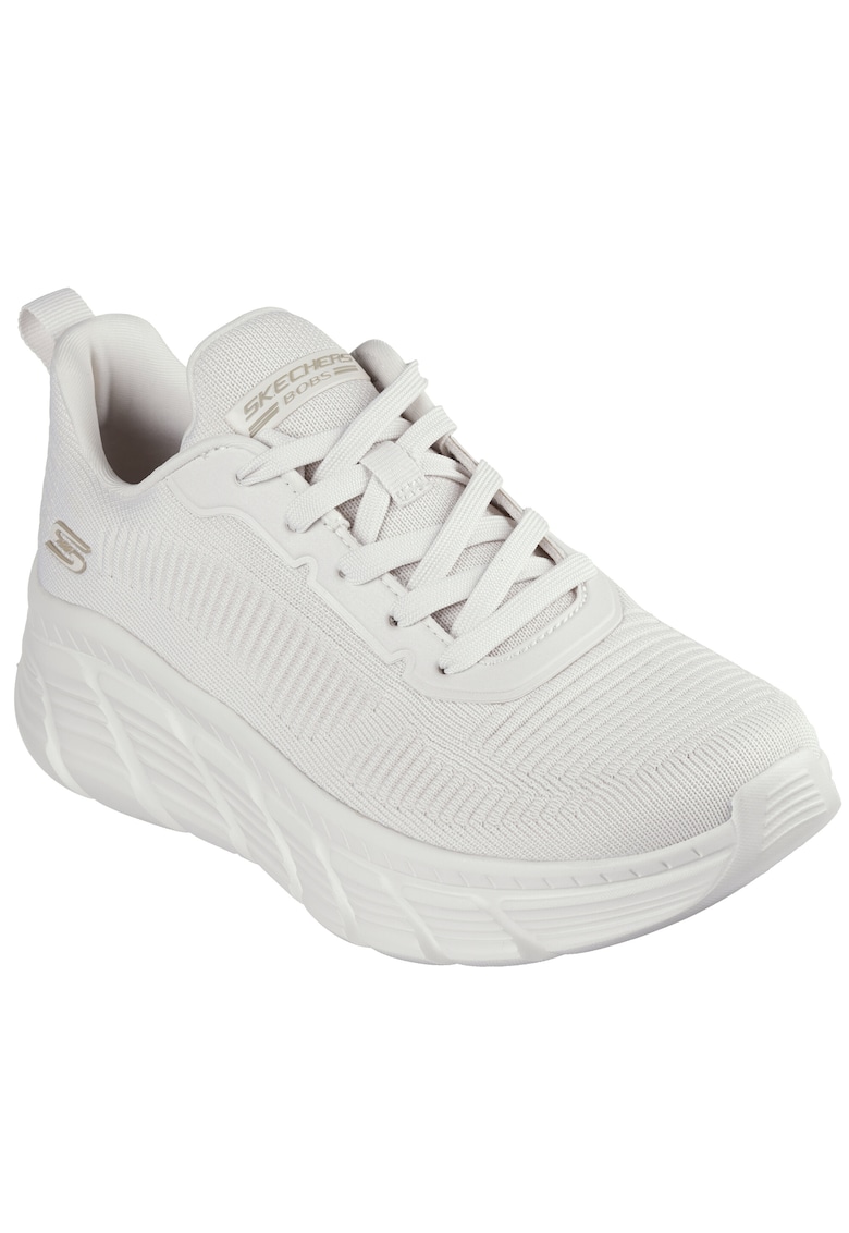Pantofi sport wedge de plasa Flex - Flying - Alb
