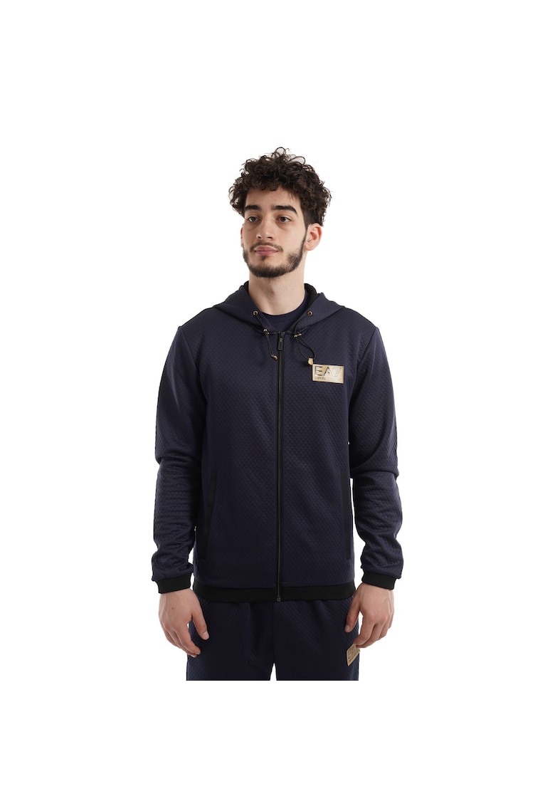 Hanorac Emporio Armani  Train Gold Label M Hoodie FZ Double 6LPM31PJHXZ01554