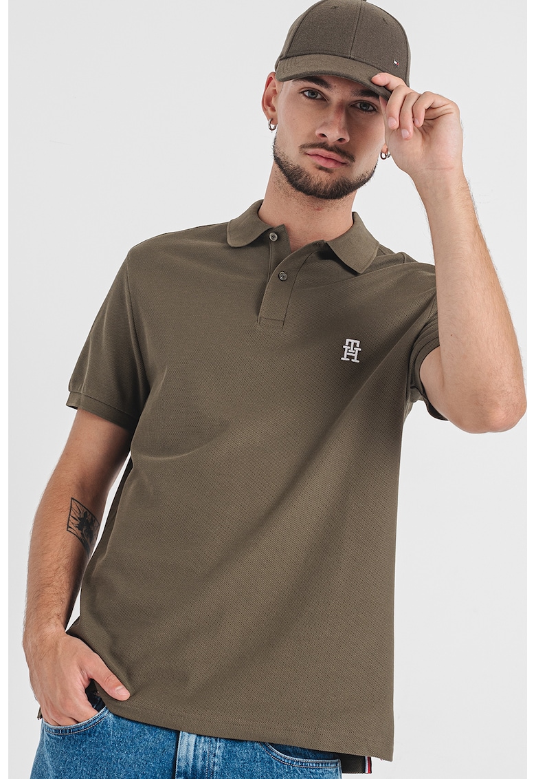 Tricou polo din bumbac organic
