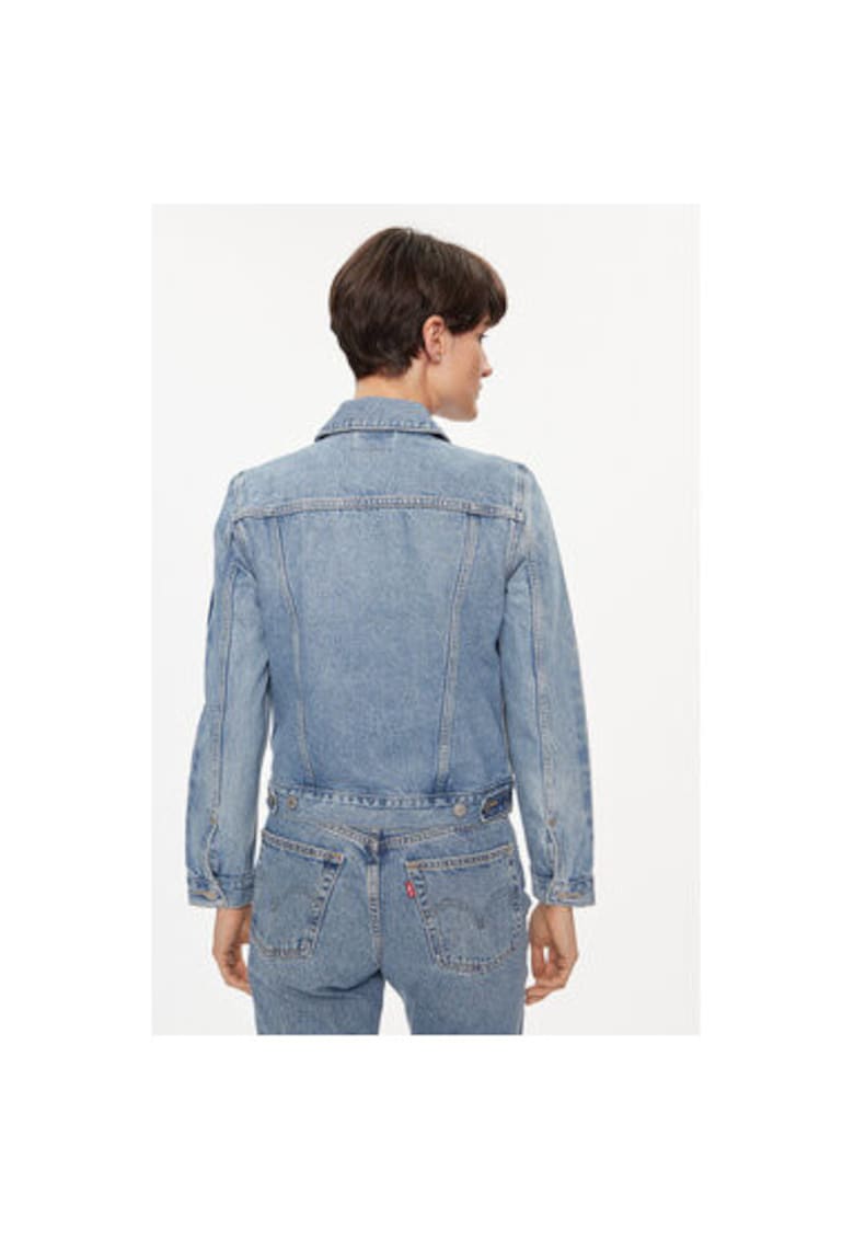 Geaca dama - 66358 - Albastru - Bumbac