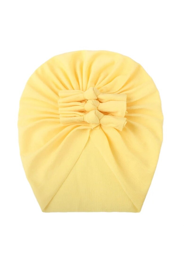 Caciula Tip Turban - Cu Trei Fundite - Fete