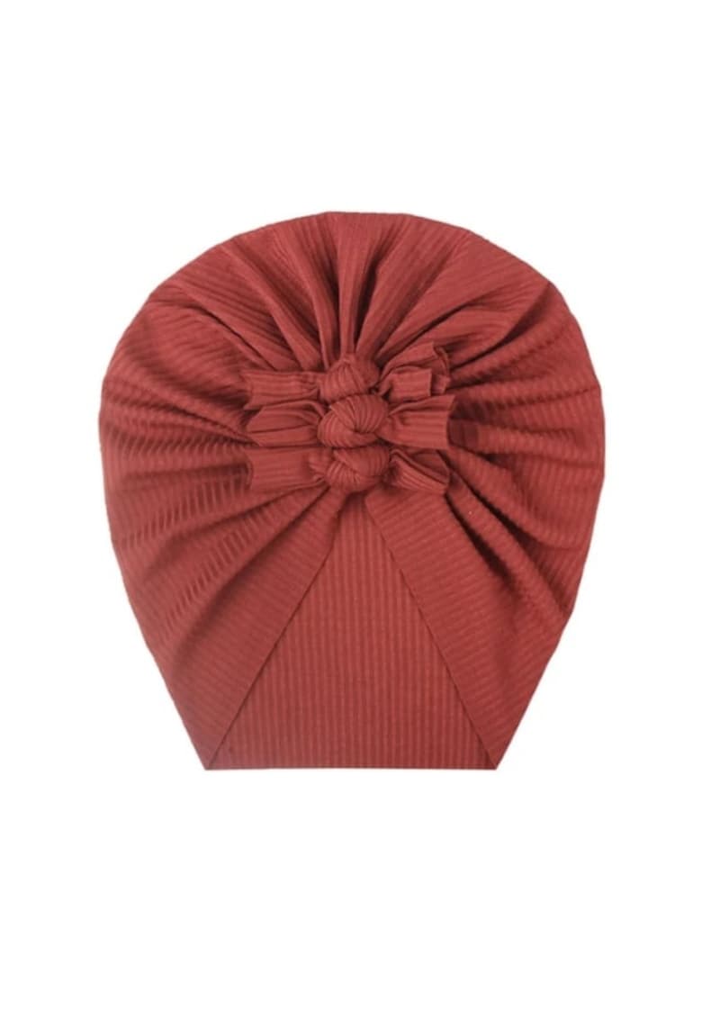 Caciula Tip Turban - Cu Trei Fundite - Fete