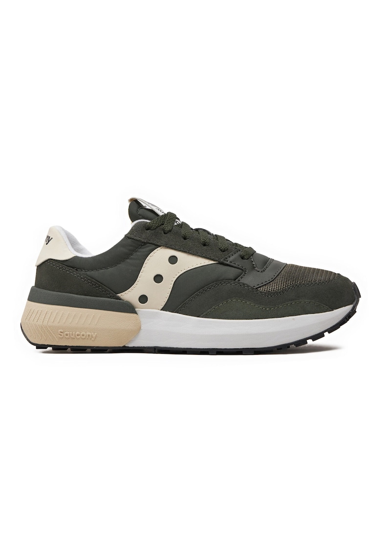 Pantofi sport barbati - 80036 - Kaki - Textil