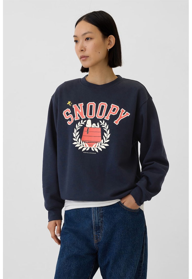 Bluza de trening cu imprimeu Snoopy