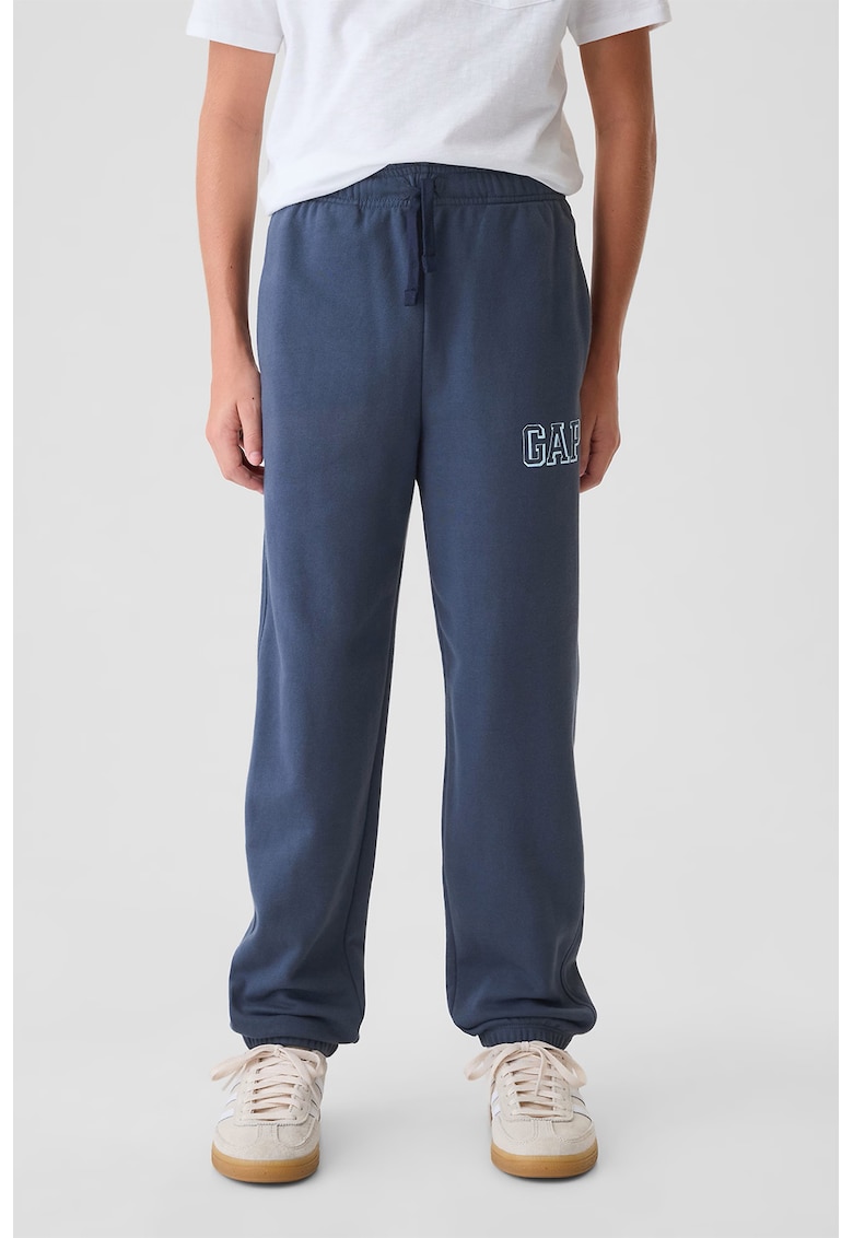 Pantaloni de trening de bumbac cu logo