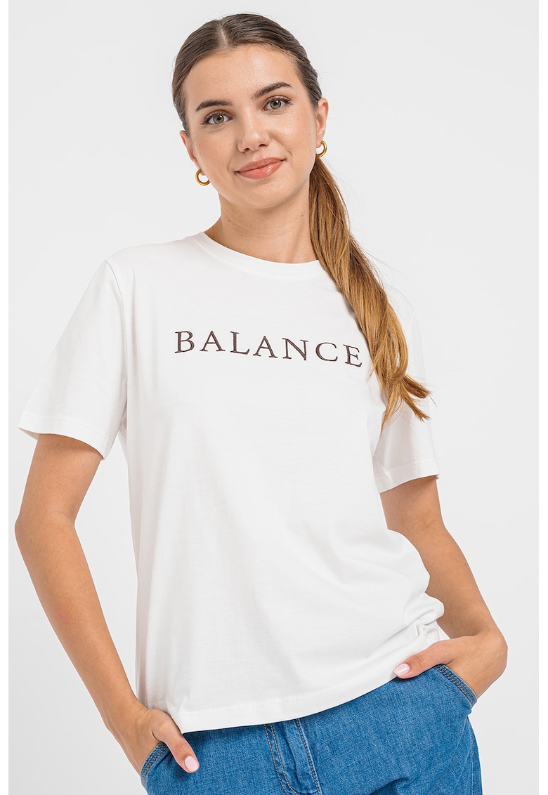 Tricou de bumbac organic cu imprimeu text