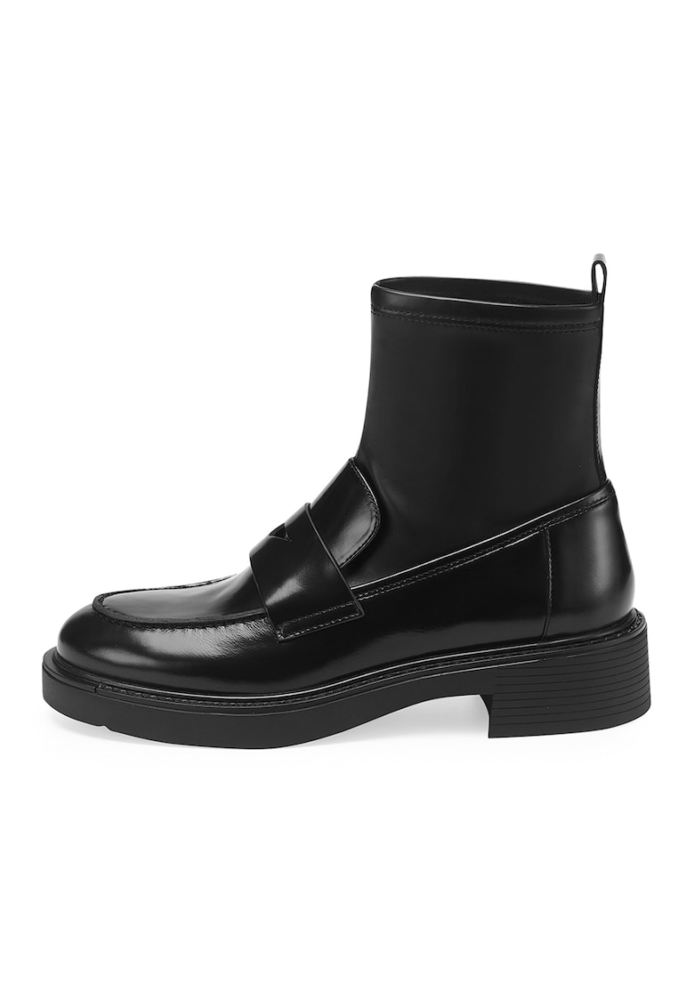 Ghete de piele ecologica - Negru