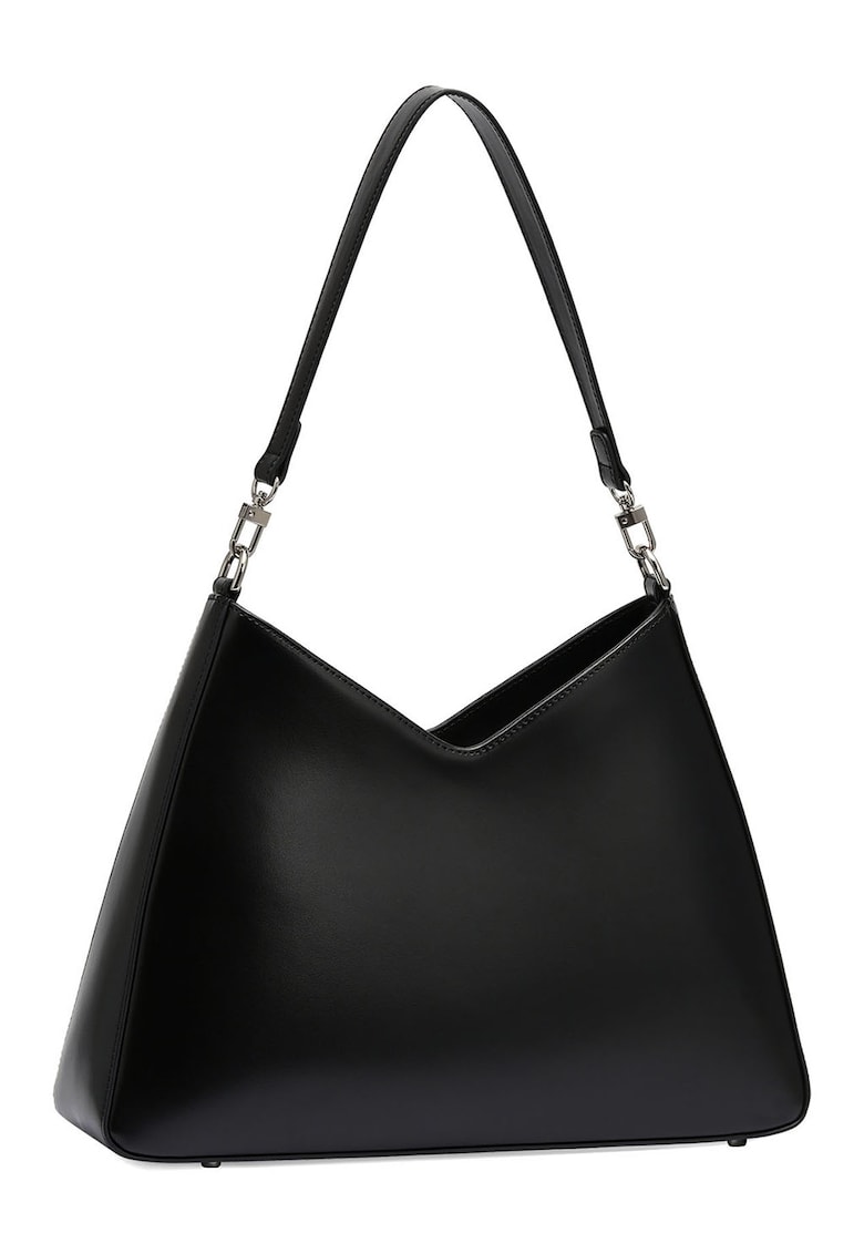 Geanta de piele cu bareta de umar