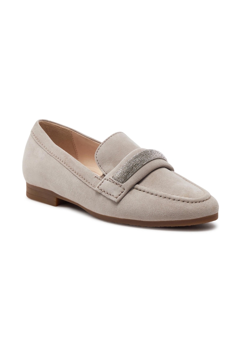 Mocasini dama - 85789 - Alb - Piele naturala