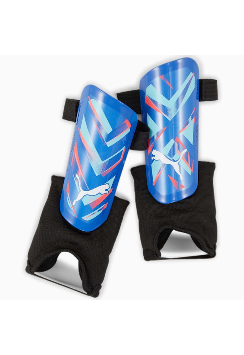 Aparatori fotbal Ultra Light Ankle - albastru