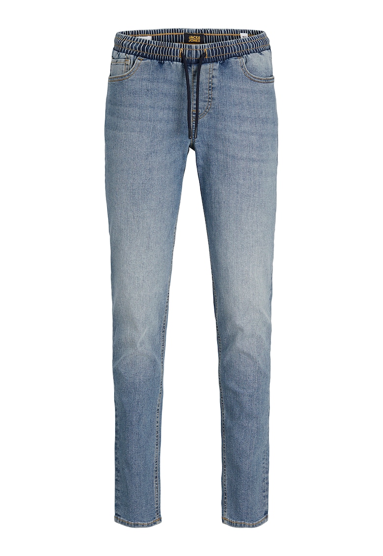 Pantaloni de denim cu snur