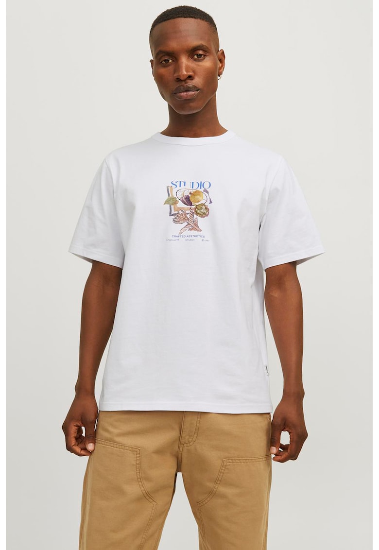 Tricou de bumbac cu imprimeu grafic Brooklyn