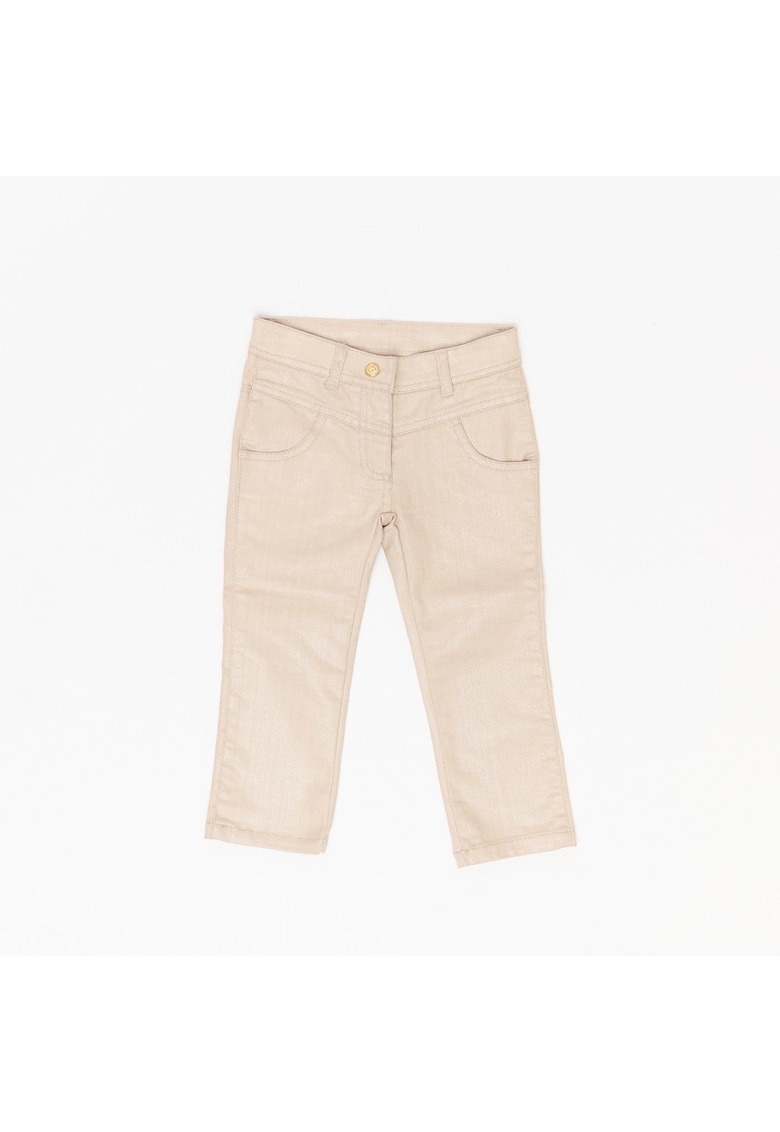 Pantaloni lungi fete - 10812 - Crem -