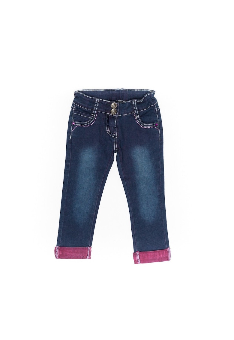 Blugi fetite -  cu strasuri - 20842 Blugi fetite -  cu strasuri - 20842