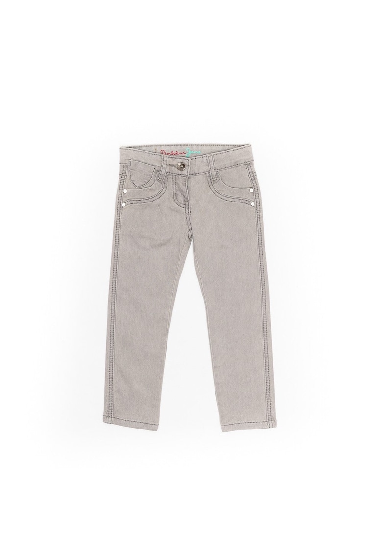 Blugi fetite -  cu nasture - 41442 Blugi fetite -  cu nasture - 41442