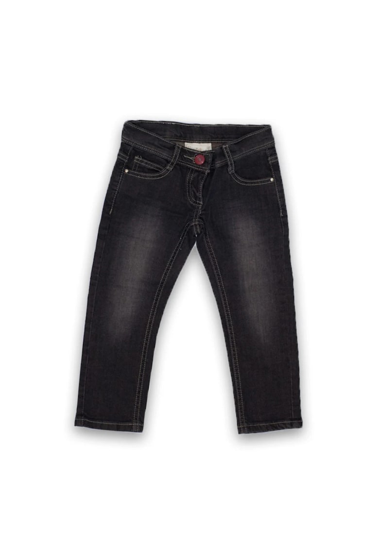 Pantaloni de blugi - cu nasture - fete - 34842