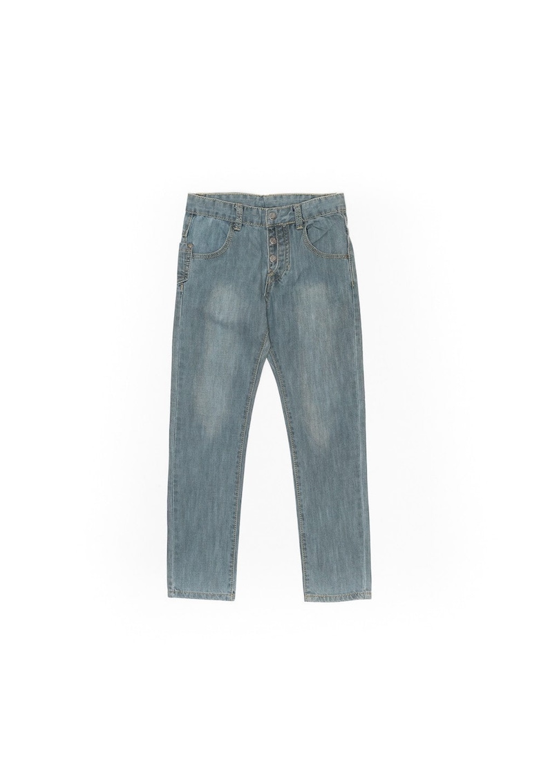 Blugi cu nasturi - baieti - 41732 - Albastru -