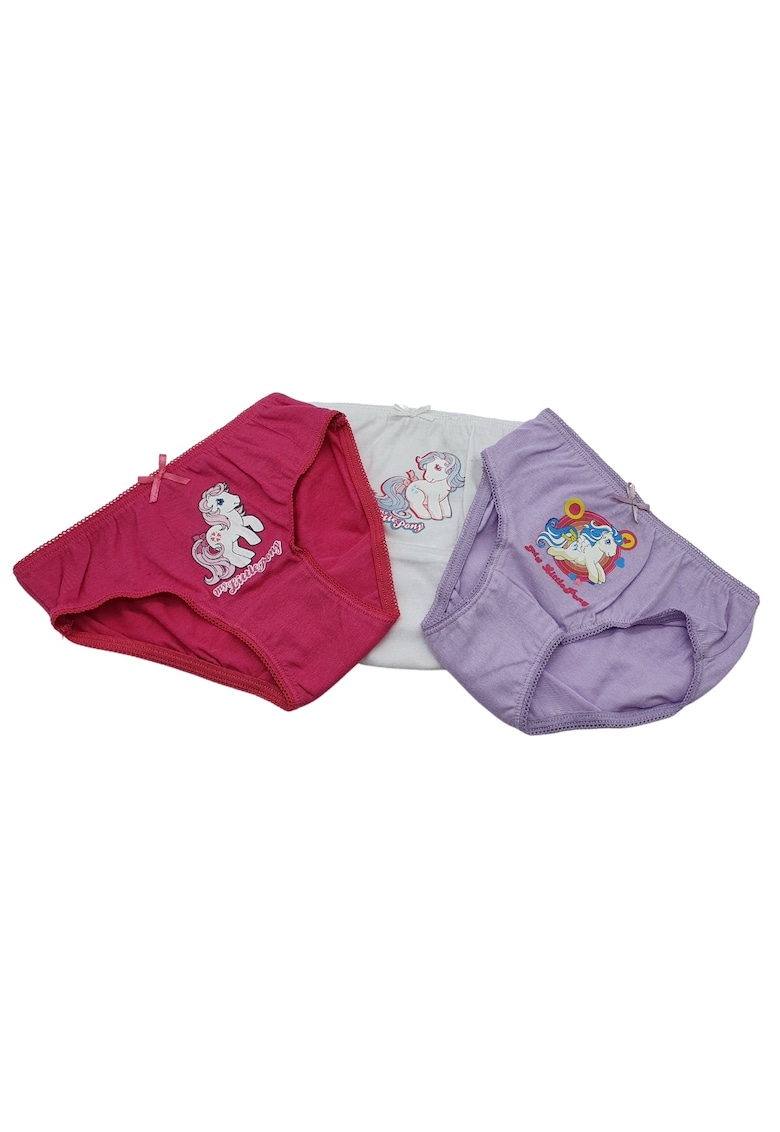 Set 3 perechi chiloti pentru fete - MLP032