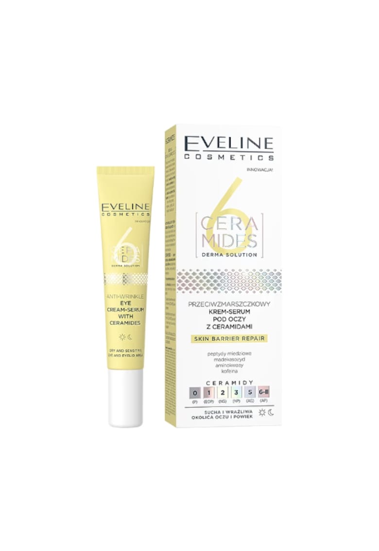 Crema Ser Antirid Ochi 6 Ceramides 20ml Eveline