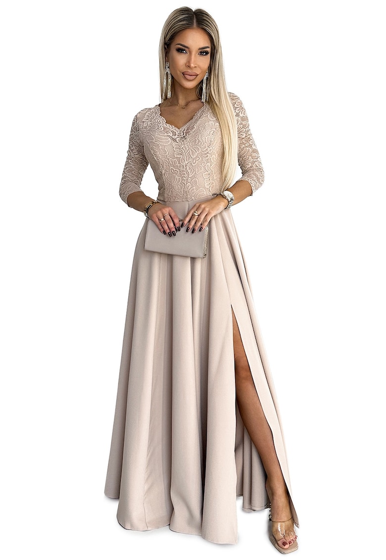 Rochie de Seara Bej Chihlimbar - Bej